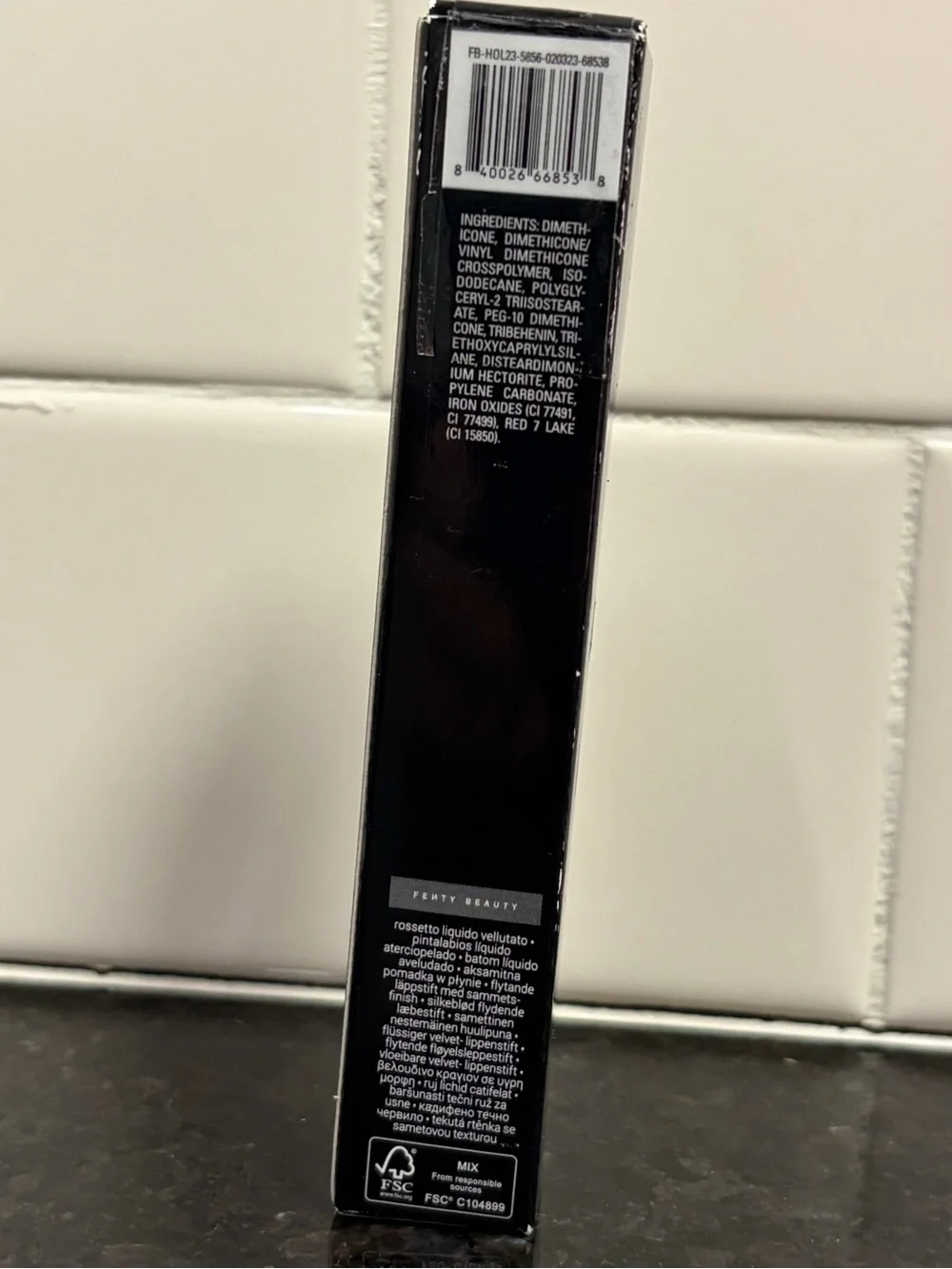 Fenty Beauty Fenty Icon Velvet Liquid Lipstick – 10 Fiyaproof - New in Box